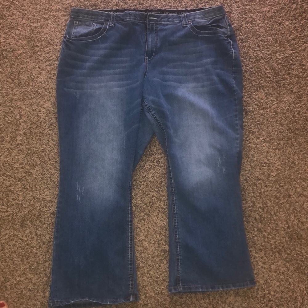 Cato premium slightly distressed jeans